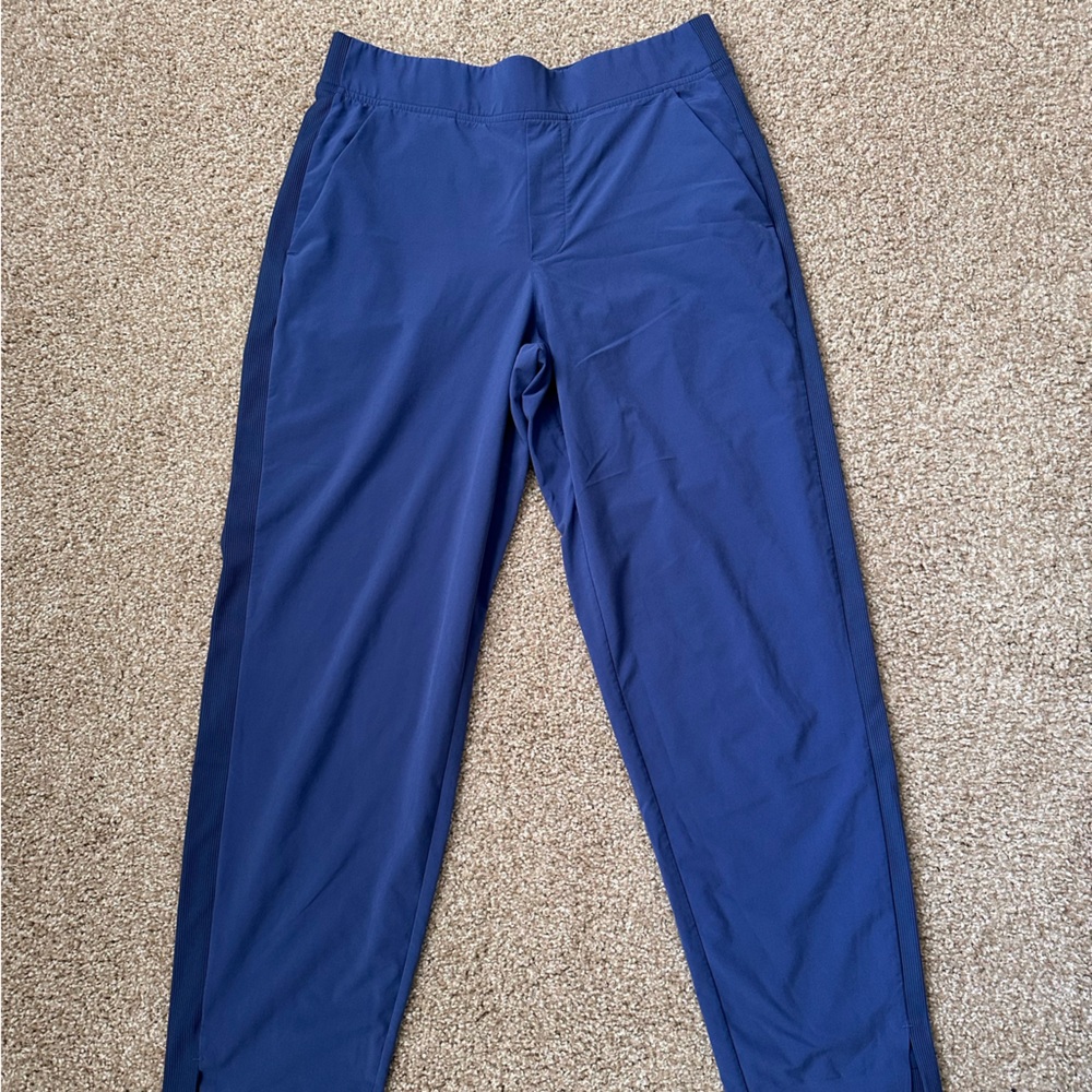 Athleta Chrome Blue Brooklyn Mid Rise Ankle Pant